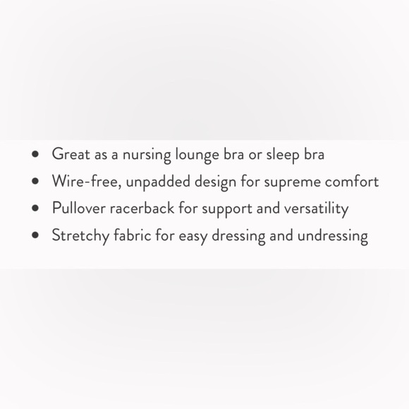 Kindred bravely Davy piper French Terry nursing bra tan peach women’s size S+ - Picture 3 of 8